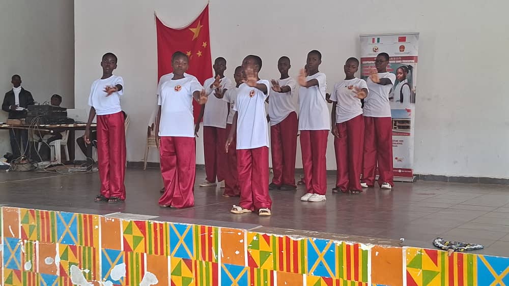 Journée Internationale de la langue chinoise au Lycée des Jeunes Filles de Bouaké